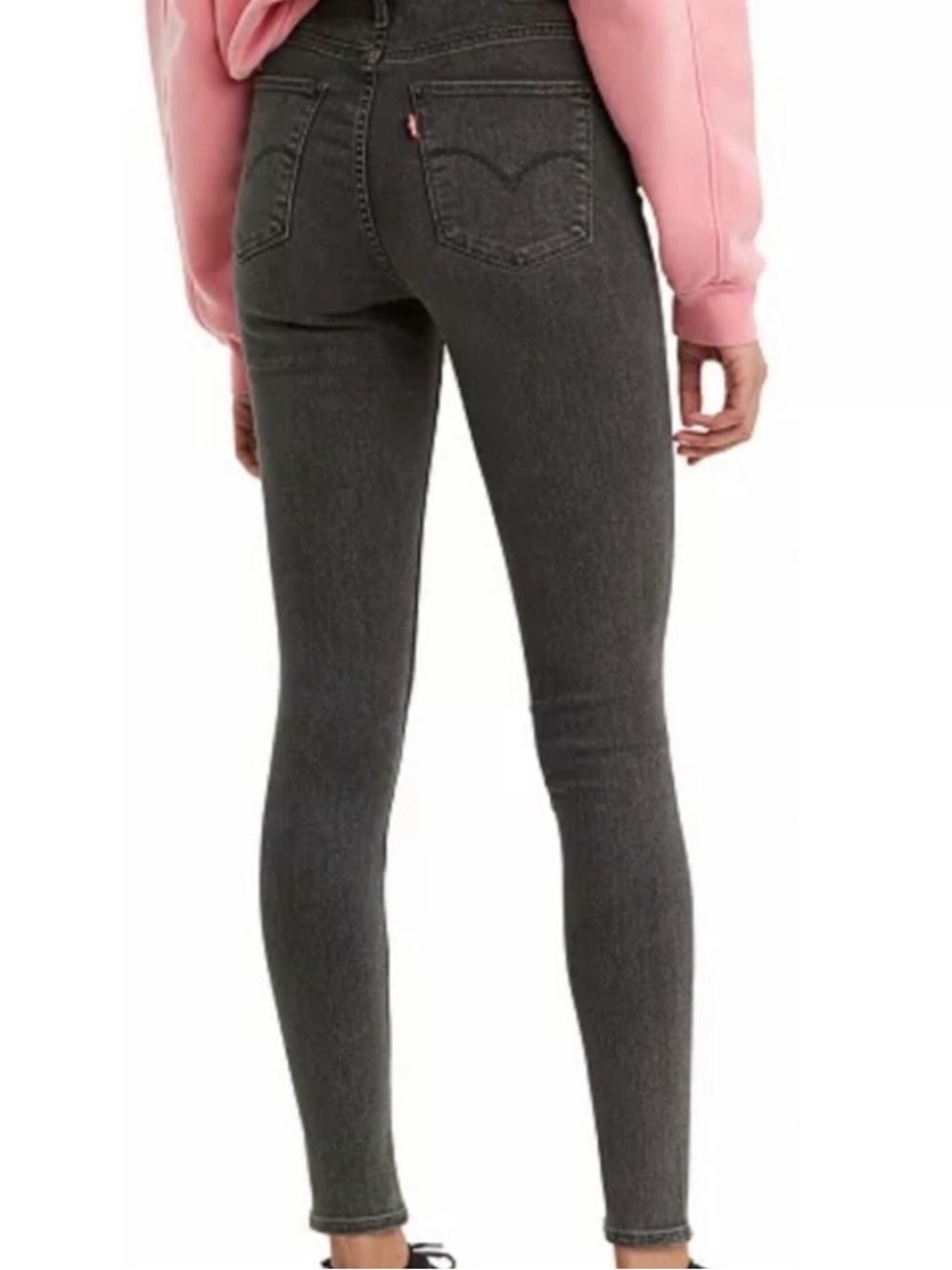Levi's Charcoal black Skinny Jeans